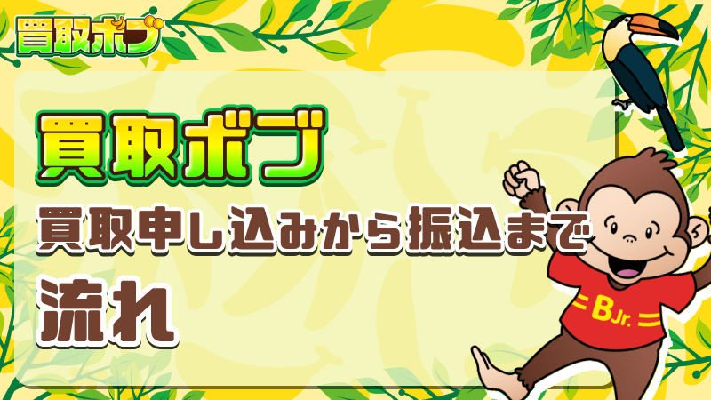 買取ボブ 買取申し込み 振込まで 流れ